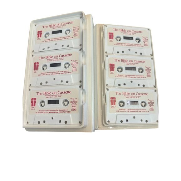 The Bible On Cassette New International Version Old Testament Complete Set - Picture 7 of 12